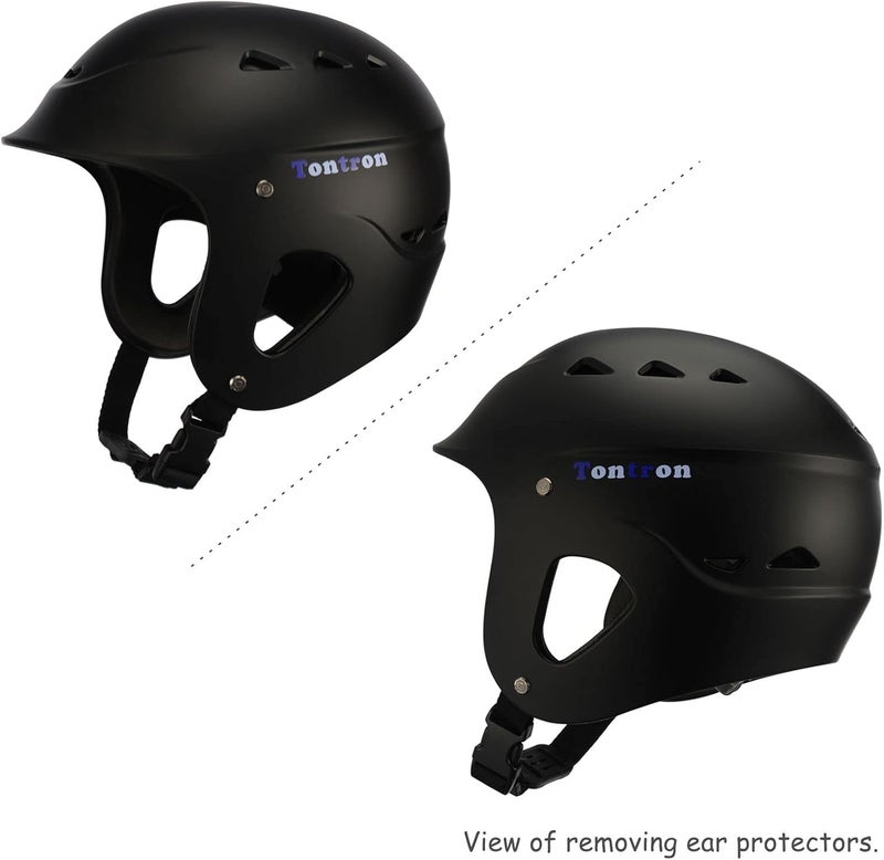 Tontron Sailonger Adult Full Cut Whitewater Kayaking Rafting Paddling Watersports Helmet - Image 4